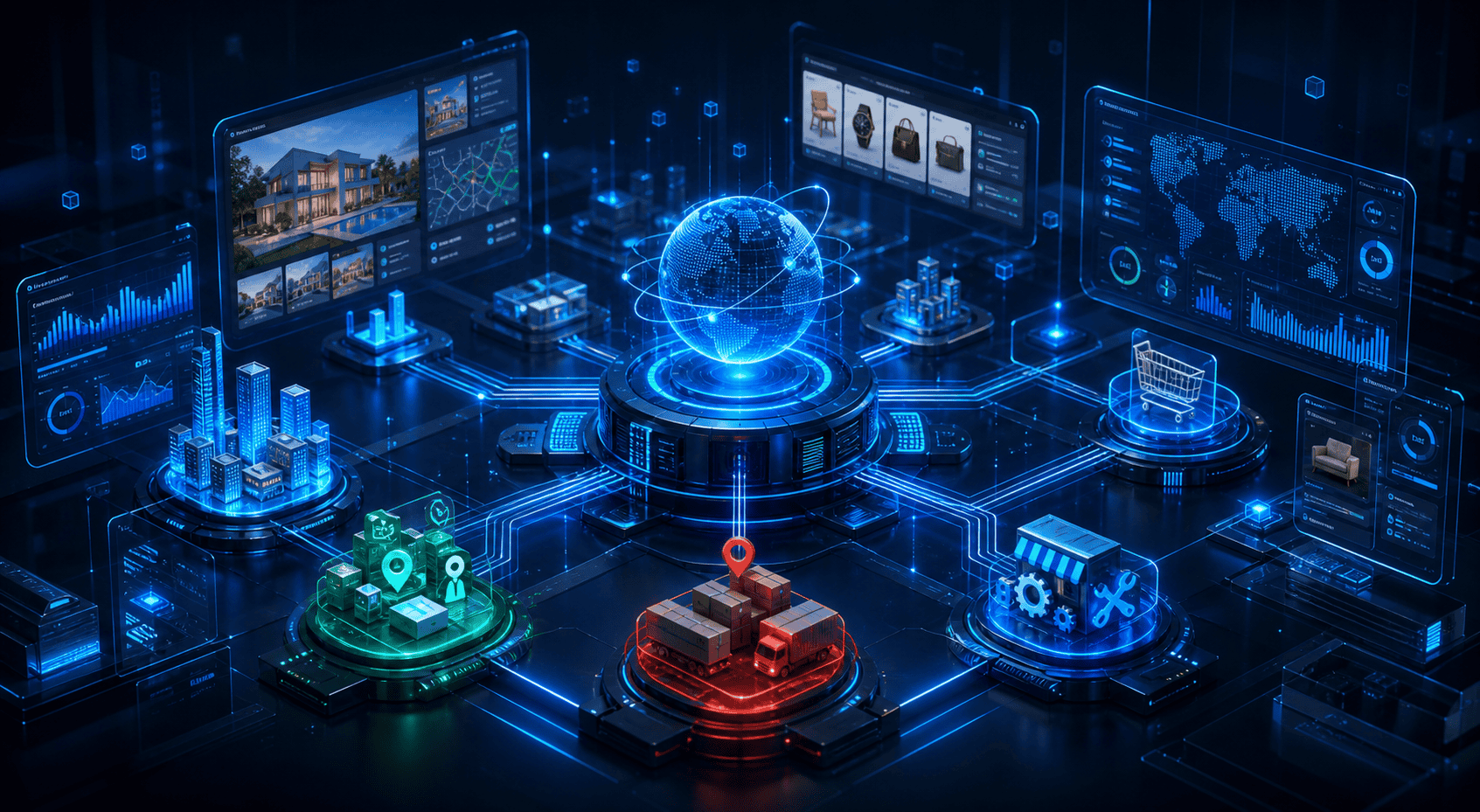 XPRT Platforms digital ecosystem visual